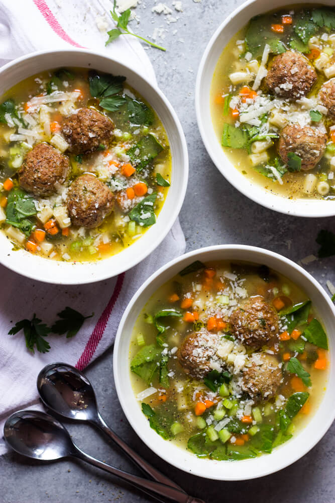 Easy Italian Wedding Soup recipe (with frozen meatballs) - Food