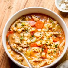 Carrabba's Spicy Sicilian Chicken Soup (Mama Mandola's Chicken