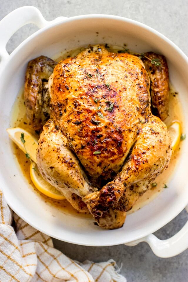 Whole Roast Chicken - Little Broken