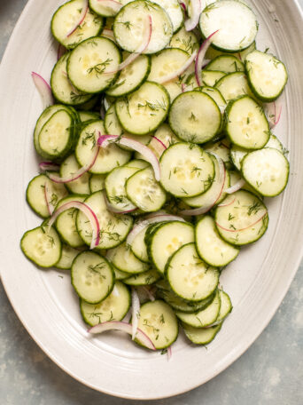 recipe for cucumber salad.